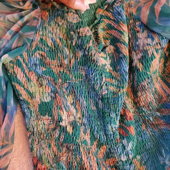 Floral Ruched dress - Picture 5 of 7